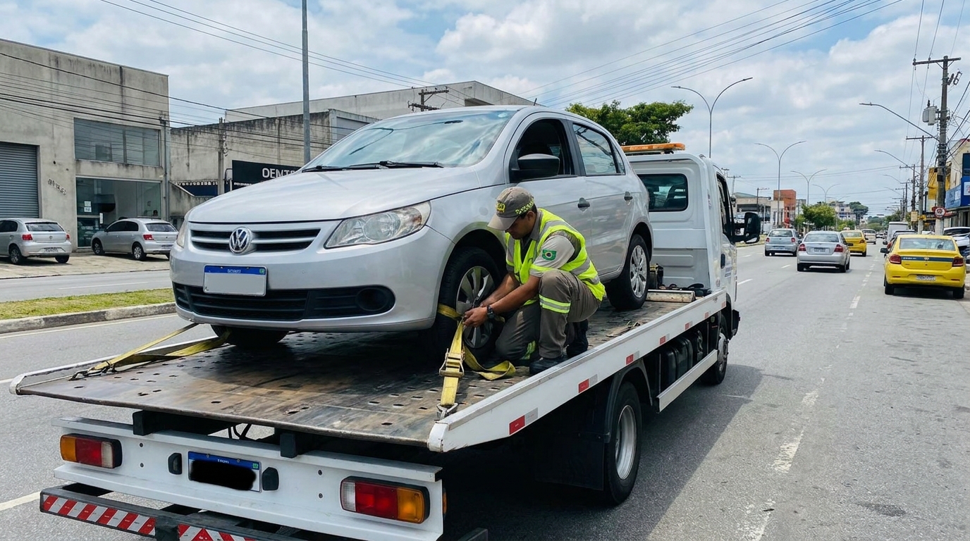 Recolhimento após Colisão em Betim‑MG