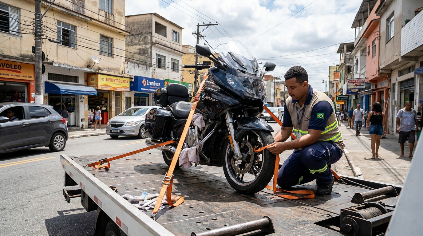 Remoção de Moto em Pane em Betim‑MG